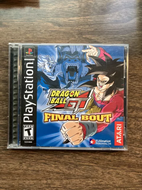 Dragon Ball GT Final Bout Atari Game Complete Black Label 