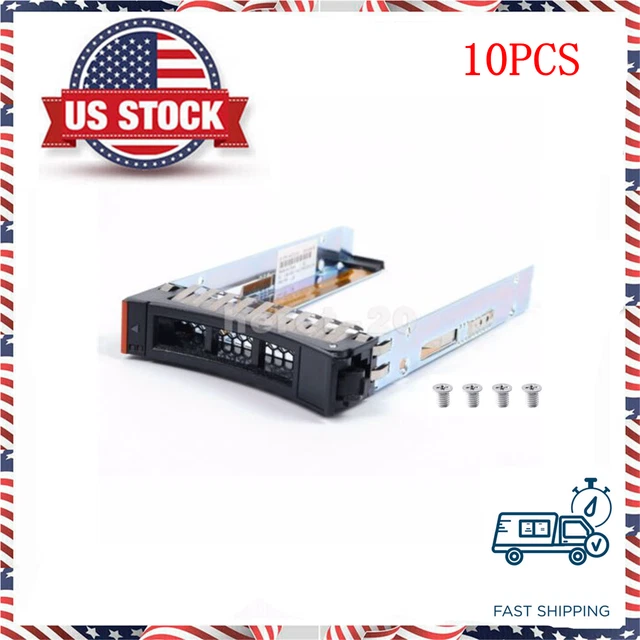10x 2.5" For 44T2216 IBM x3400 x3500 x3550 x3650 M4 M3 M2 SAS Drive Caddy Tray