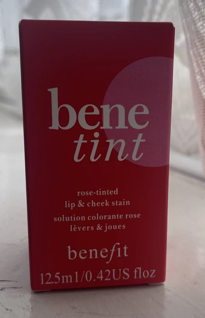 BENEFICIO BENETINT MANCHA DE LABIOS Y MEJILLAS TEÑIDA DE ROSA 12,5 ml