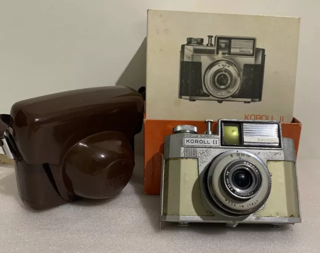 Bencini KOROLL II - Macchina Fotografica F.55 mm Vintage