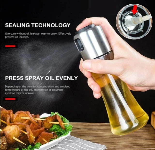 Bottiglia di olio d'oliva,2 Olio e Aceto Dispenser,1 imbuto in acciaio inox per la ricarica