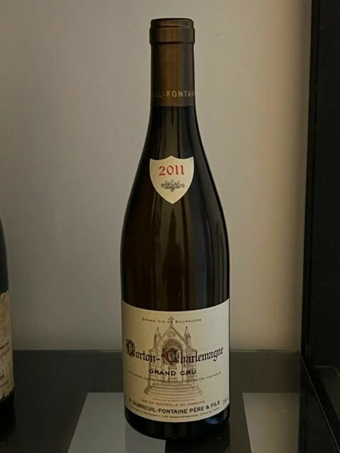 Exceptionnel CORTON CHARLEMAGNE 2011 Grand Cru Domaine DUBREUIL-FONTAINE Top!