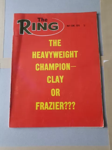 Vintage Boxing The Ring Magazine 1970 May-June (TRM.B8)