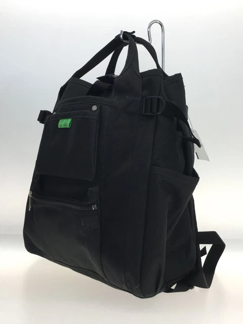 Porter Union/Rucksack/Polyester/Black/Plain/Dirt/Corner Scratched