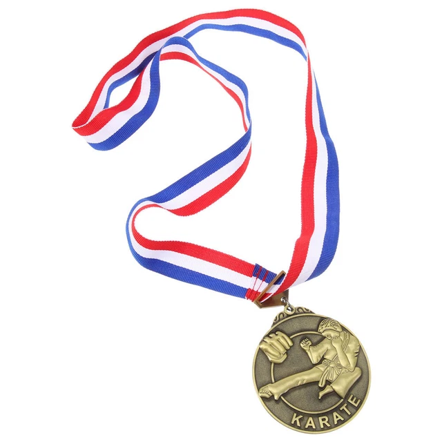 12 Medaglie Premio Per Bambini In Lega Di Zinco – Oro, Con Nastro, Per Eventi Sportivi E Competizioni Scolastiche