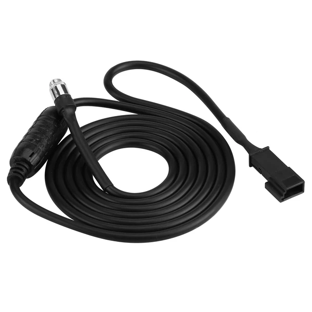 3 Pin AUX Audio Cable Adapter For E39 E46 E53 X5 16:9 CD Player Navigation SLK