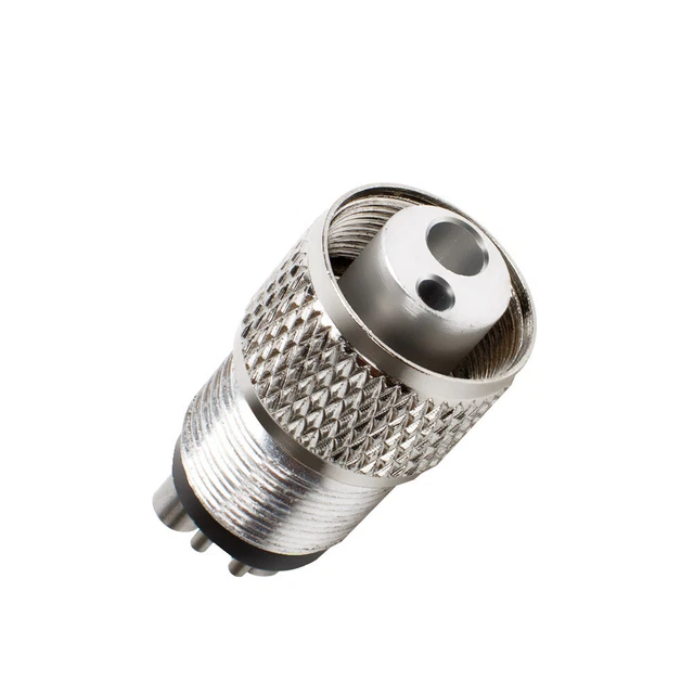 1PCS Dental Fast Speed Handpiece Tubing Adapter Changer 4 Holes to 2 Holes,FDA