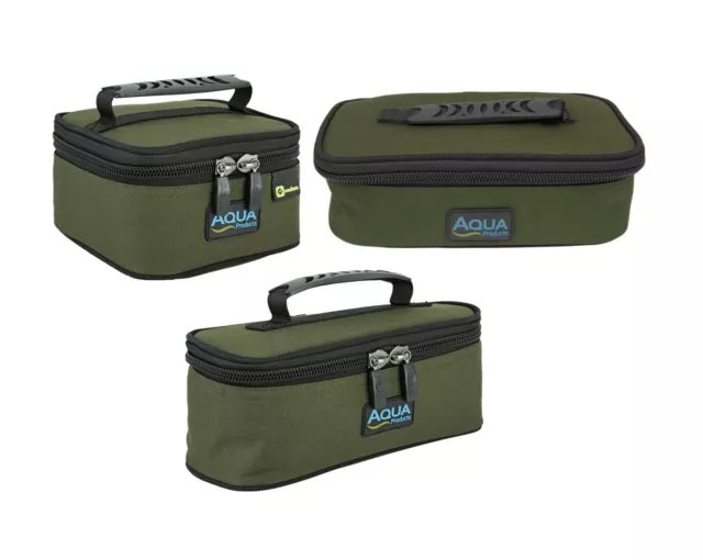 Aqua Bitz Bag Black Series - Small, Medium or Large - Carp Fishing Luggage