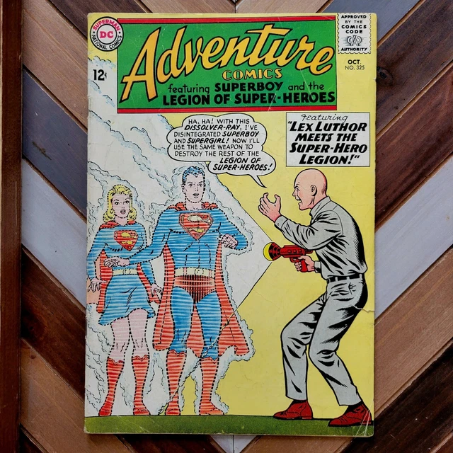Adventure Comics #325 G/VG (DC 1964) SUPERBOY, SUPERGIRL, LEX LUTHOR + LEGION