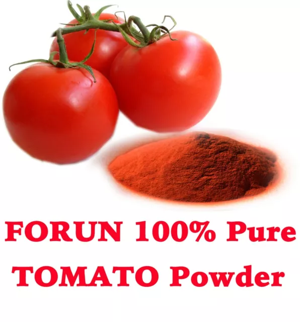 FORUN Organic  Pure Tomato Powder 2KG - Fresh Red, Tasty Flavour