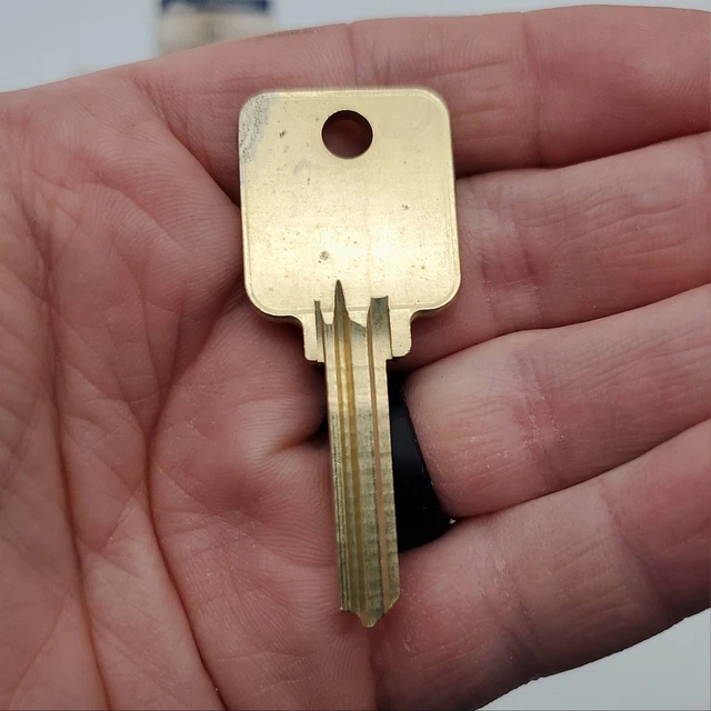 10x Ilco 1655 Key Blanks For Medeco Fire King File Cabinet Lock Nickel Silver
