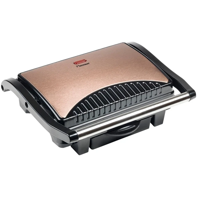 Bestron Paninigrill ASW113CO, Kontaktgrill, kupfer
