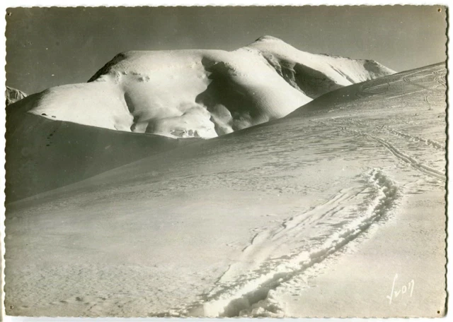 CPA 74 Haute-Savoie Saint-Nicolas de Véroce Snowfield and Mont Joly