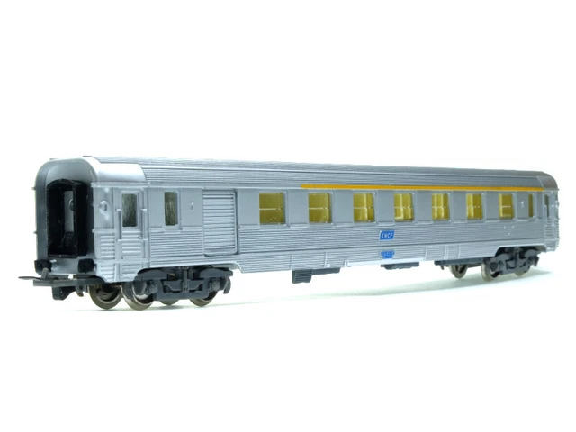 HORNBY MECCANO: WAGON 2ème classe mixte fourgon à bagages, échelle O