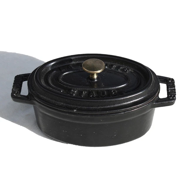 Rare Ancienne Cocotte Ronde En Fonte Tripode 1940 HT 11 cm 16 cm