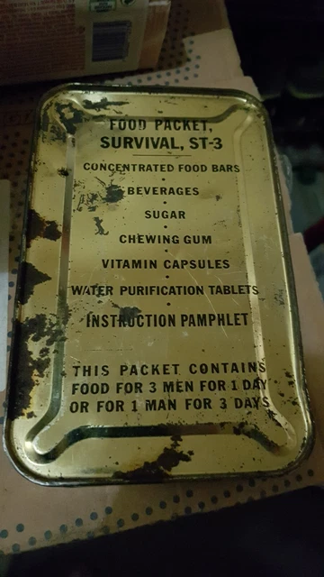 3 Rations Militaires US Army MRE - Repas OTAN Prêt à Manger - 15 18 20