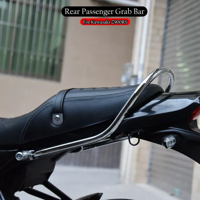 Rear Passenger Seat Hand Handle Grab Bar Rail for 2018-2023 Kawasaki Z900RS