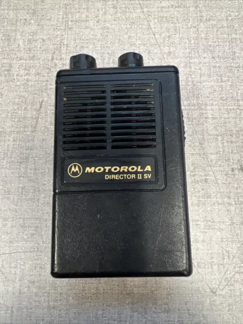Motorola Director II SV VHF Buscador Minitor Vintage