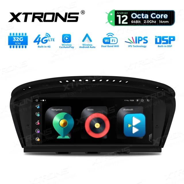 Rückfahrkamera+Android 13 Auto Autoradio GPS Navi Full HD für BMW E60 E61 CCC 2