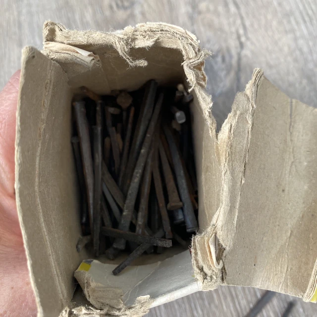 Antique Square Nails Lot 10 Oz Worth 3
