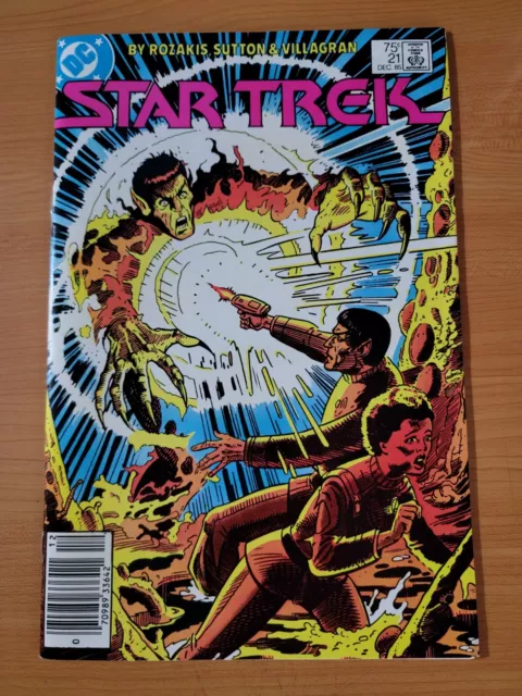 Star Trek v1 #21 Newsstand Variant ~ NEAR MINT NM ~ 1985 DC Comics