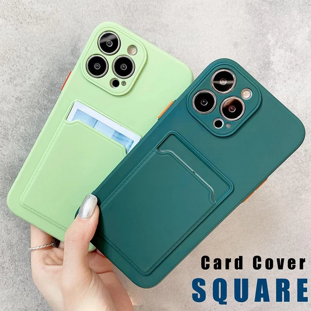 Card Holder Wallet Case for iPhone 14 13 Mini 12 11 Pro Max XS XR 7 8 Plus Cover