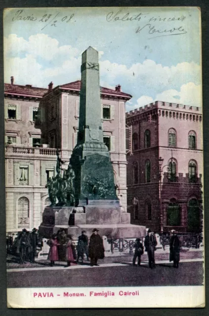 Pavia Monumento Famiglia Cairoli