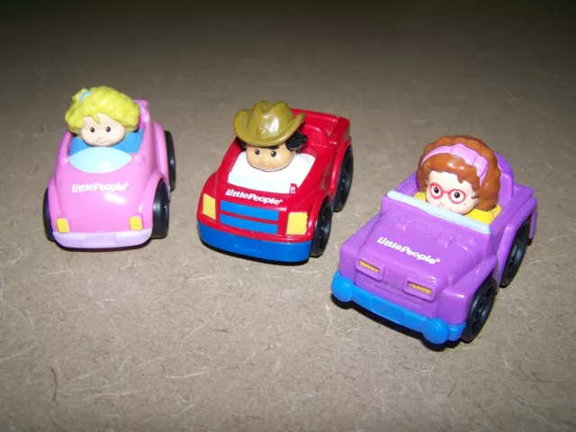 Fisher Price Little People Vehicles