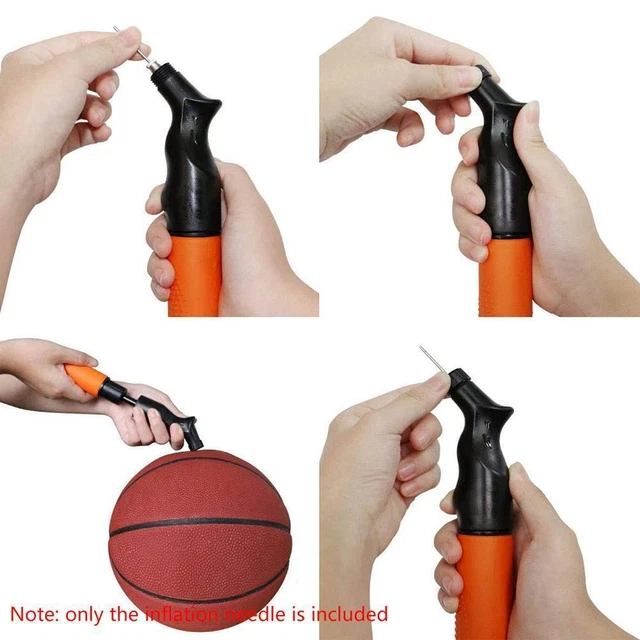 SPORT BALL INFLATING Pump Needle Football Basketball Valv Hot new V9S6 ...