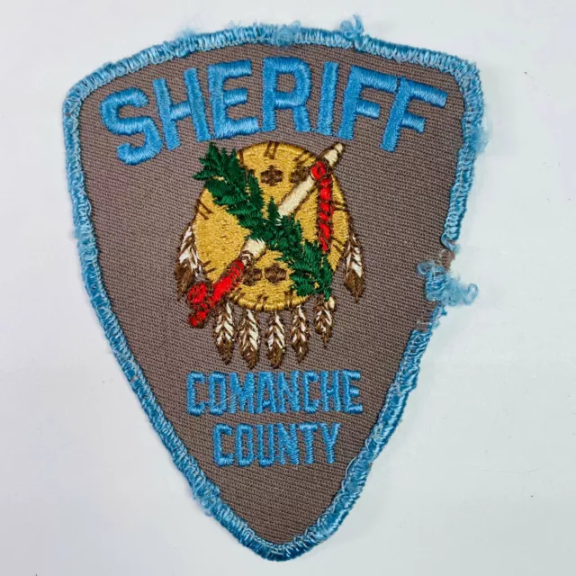 Comanche County Oklahoma OK Patch A1