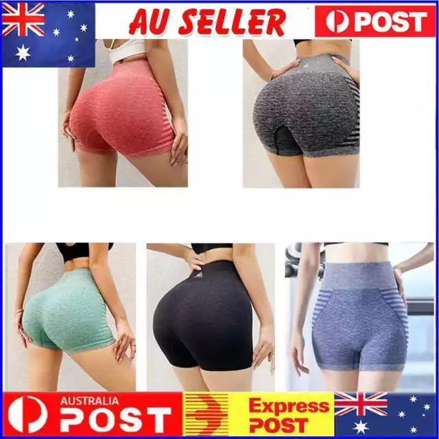 HIGH WAIST WORKOUT Fitness Yoga Shorts Sexy Women Running Sport