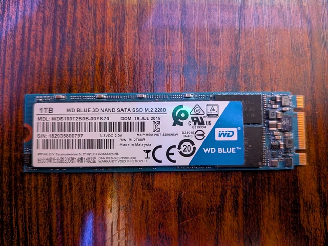 Wd Blue 1tb Nand Technology Ssd 3d Nand Western Digital M2 Blue