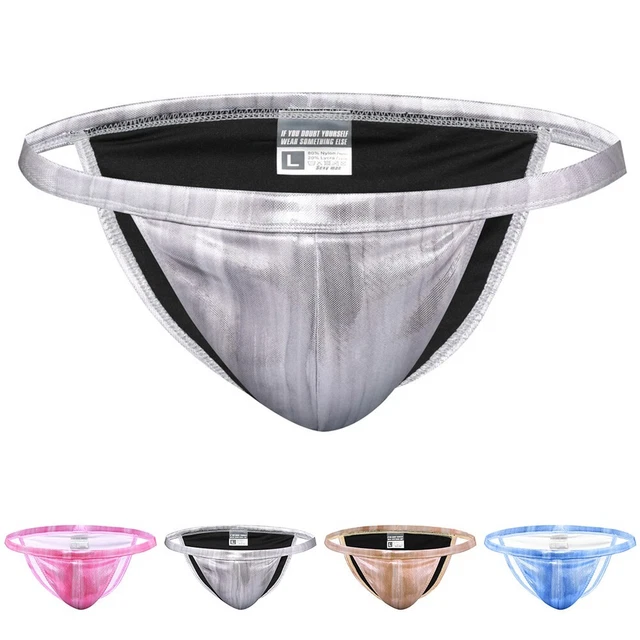 Perizoma bikini uomo nylon basso per sport e vacanze al mare