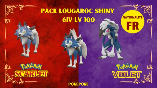 Pack Flagadoss Shiny 6IV LV100 + Master Ball Pour Pokémon Écarlate/Violet FR - Nintendo Switch - Neuf