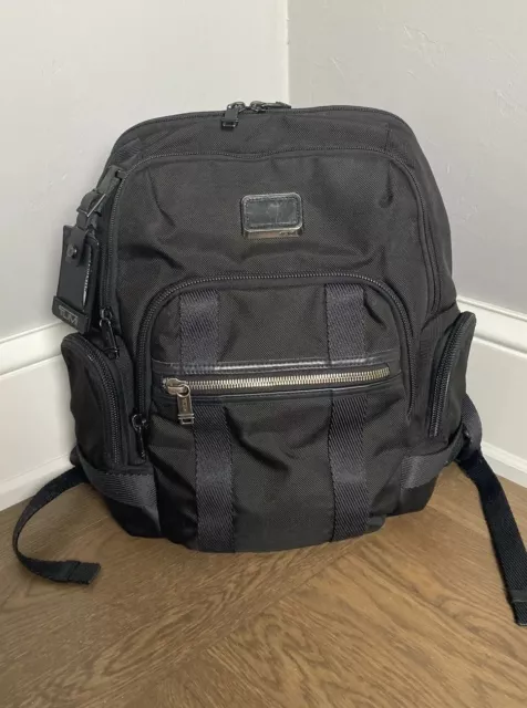 Tumi Alpha Bravo Backpack - Expandable Nathan Black Laptop Business Bag