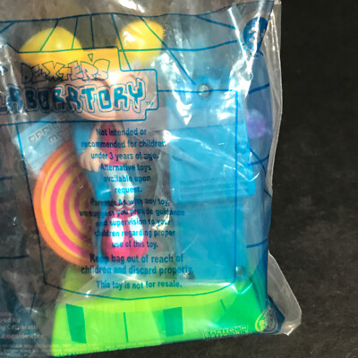 dexter's laboratory burger king toys