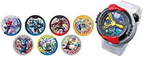 Yo-kai Watch DX YSP Watch Yo-kai Hero Blue Moon Set Pretend Play Toy Yokai Medal