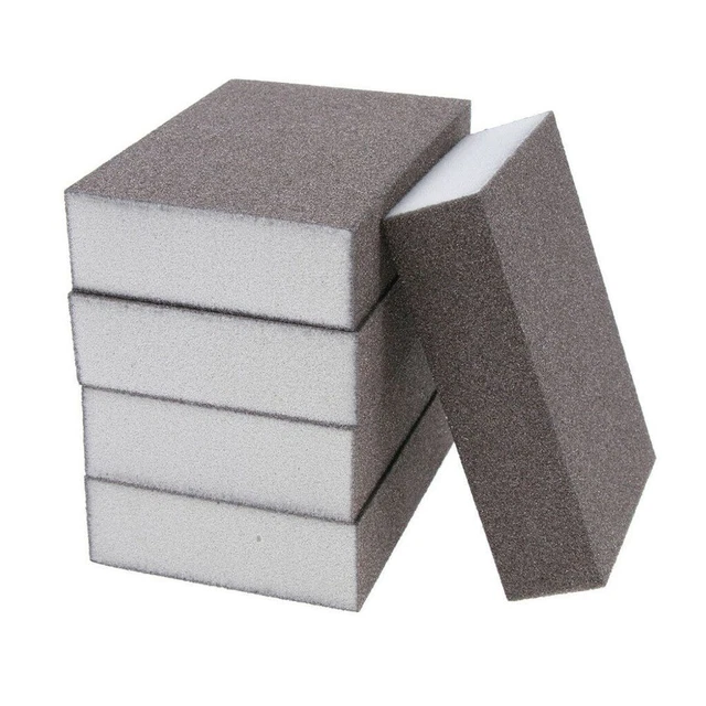 BLOCK POLISHING SANDPAPER Sponge Pads Abrasive Tools Sanding Sponge