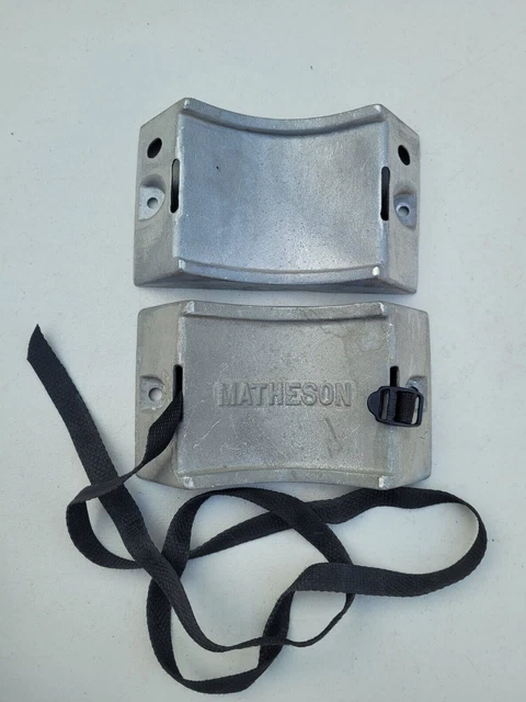 Set of 2 Matheson Welding Clamp Vice Bottle Tank Holder 5-1/4" x 3-1/4" x 6-1/4"