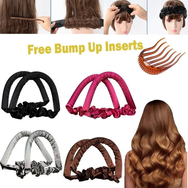 Rouleaux à cheveux Tige de curling sans chaleur Bandeau Curlers à cheveux