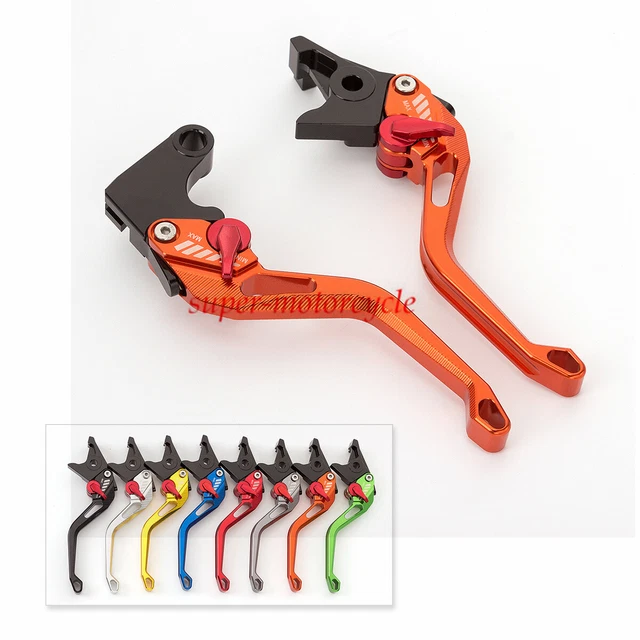 For YZF R3 R25 2015-2021 MT-03 2015-2021 Adjustable Brake Clutch Levers Short