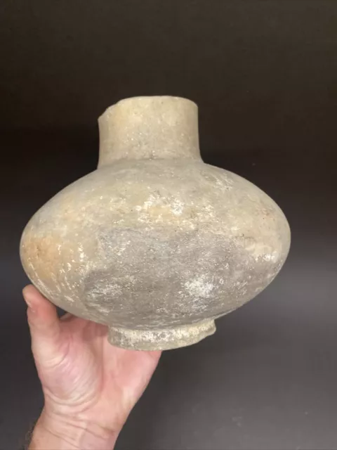 MLC s334 8” X 6 1/2” Solid Pot Pottery Vessel Old Desoto Co Mississippi Artifact