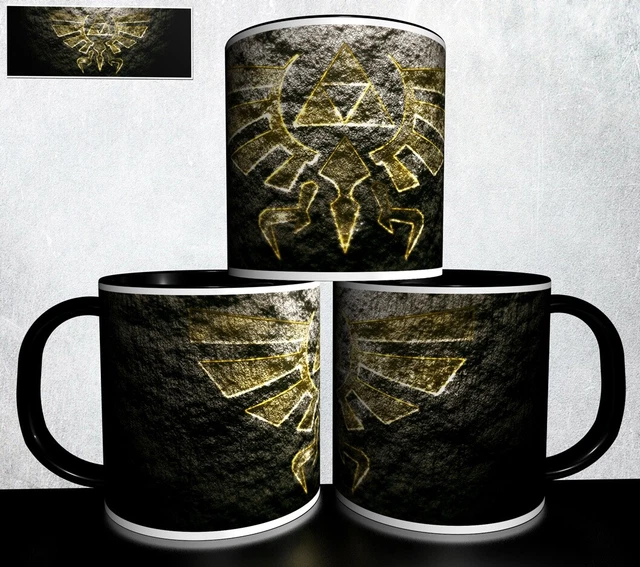 Mug Personnalisé Zelda - Tasse Café Céramique 325ml, Motif Jeu Vidéo, Réf 04