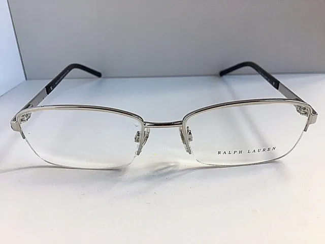 Nuevas gafas para hombre Ralph Lauren RL 5069 9001 52 mm semi-sin montura marco Italia