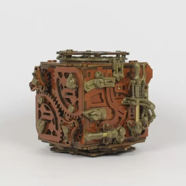Mecanigma - NKD Puzzle Box en Kit - Casse-tête en bois éthique - Médaille d'Or 3
