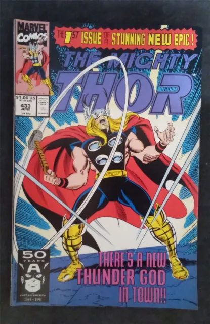 The Mighty Thor #433 1991 marvel Comic Book