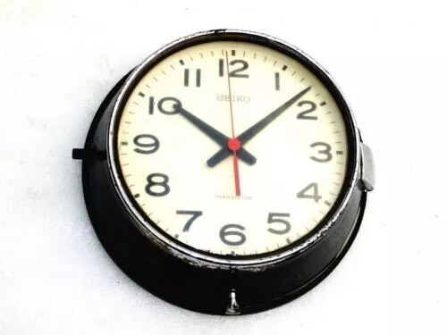 Vintage Seiko Transistor Japan Schiff Marine Navigation Uhr Yacht Boot Uhr