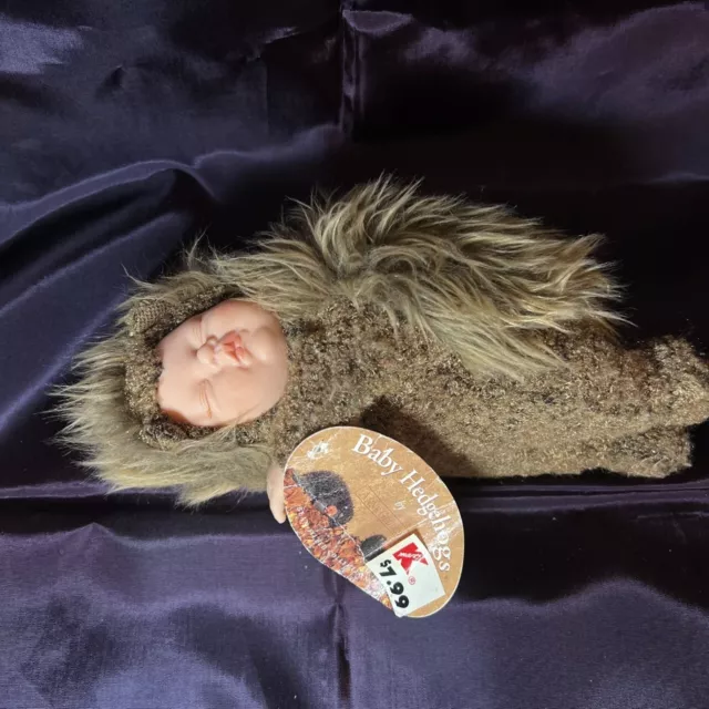 1999 Anne Geddes Baby Bears Bean Filled Collection Plush With Tags