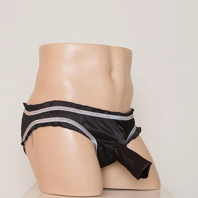 Slip Transparent Sissy Pouch Pour Homme | Nylon élastique, Couleurs Vives | Taille Unique Ajustable 57-90 Cm - 12