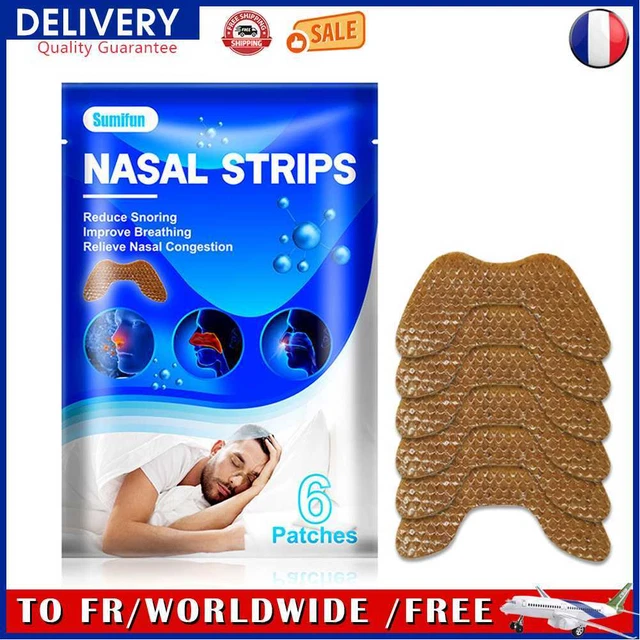 Nasal Strips Anti Snoring Good Sleeping PatchUnclog Nose for Unobstructed Breath